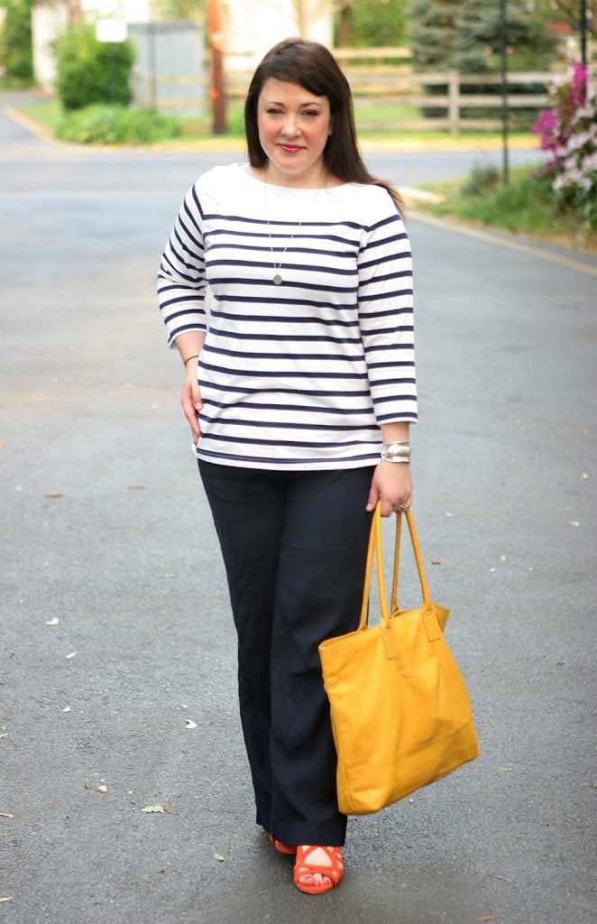 Monday – Stripes and Citrus