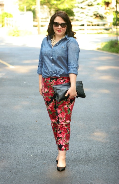 Thursday - Chambray with Floral