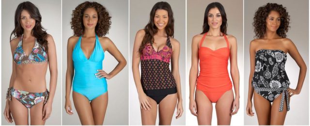 Swimwear for Large Busts and Soft Bellies featured by popular Washington DC curvy fashion blogger, Wardrobe Oxygen