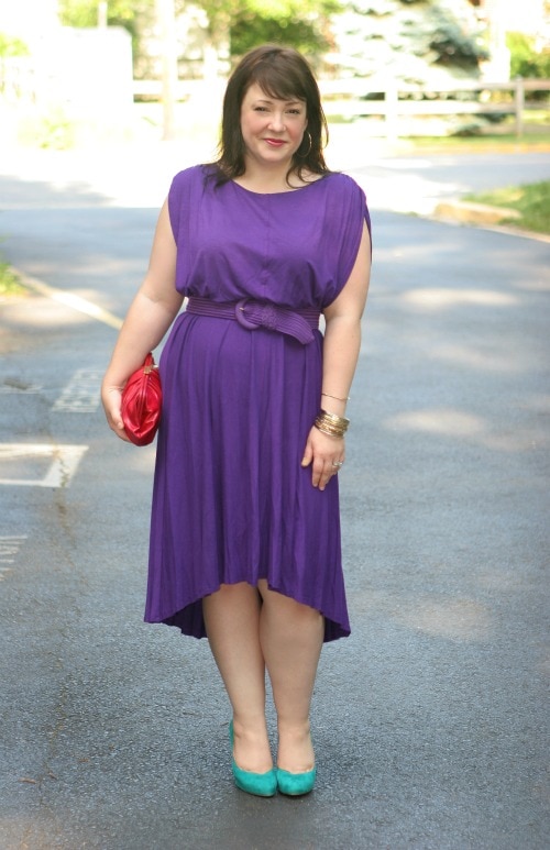 Friday – Purple with Pops of Color