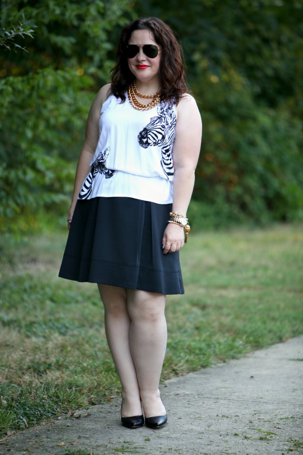 What I Wore: Zebra