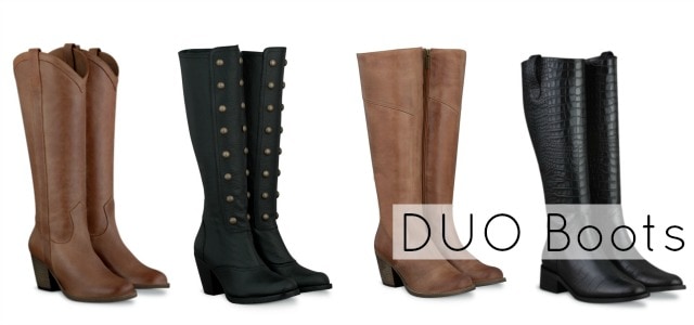 duo boots wide calf shipping USA review