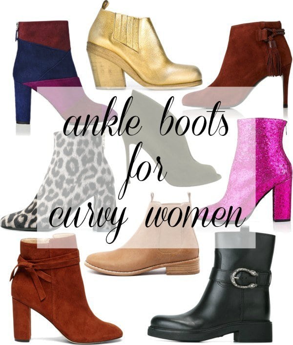 Wardrobe Oxygen: Ankle Boots for Curvy Women - the Best Ankle Boots for Curvy Women featured by popular Washington DC fashion blogger, Wardrobe Oxygen