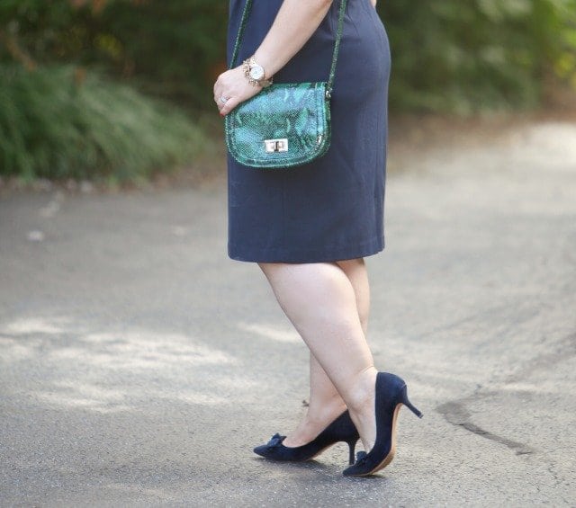 Wardrobe Oxygen What I Wore Talbots Purse Snakeskin