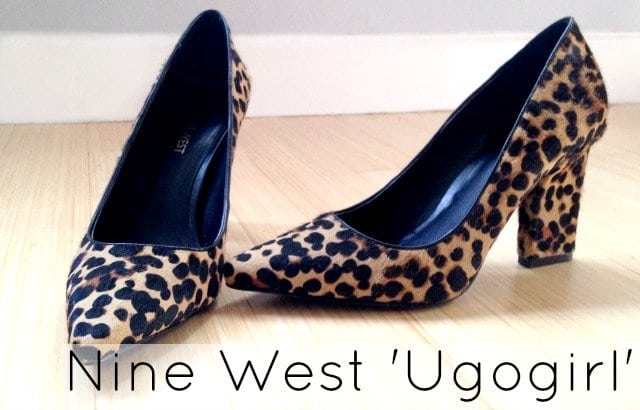 nine west ugogirl calfhair leopard