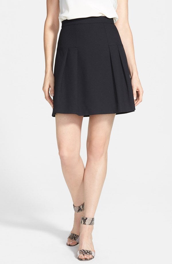 Halogen Varsity Pleat Skirt