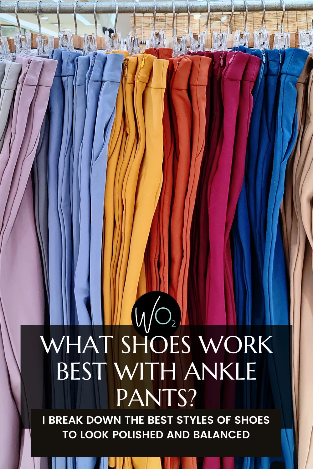 what shoes work best with ankle pants