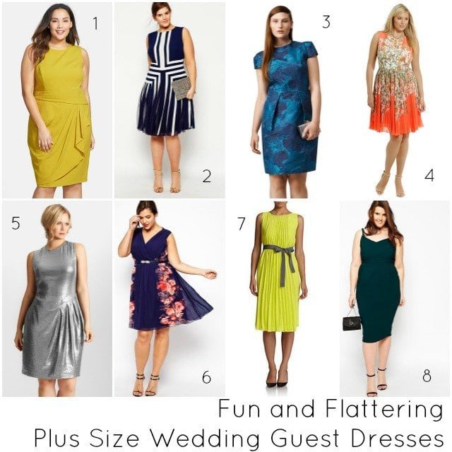 plus size wedding guest dresses