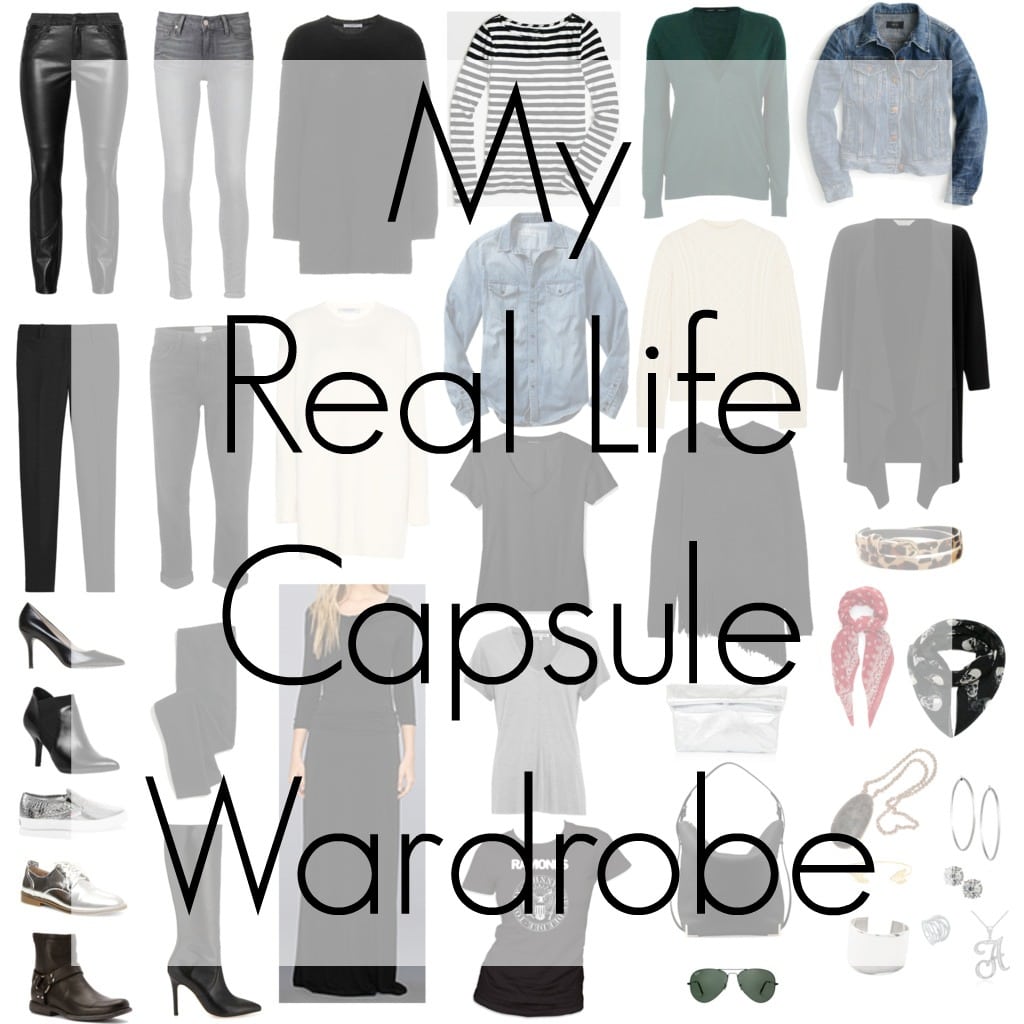 real life capsule wardrobe for winter - wardrobe oxygen