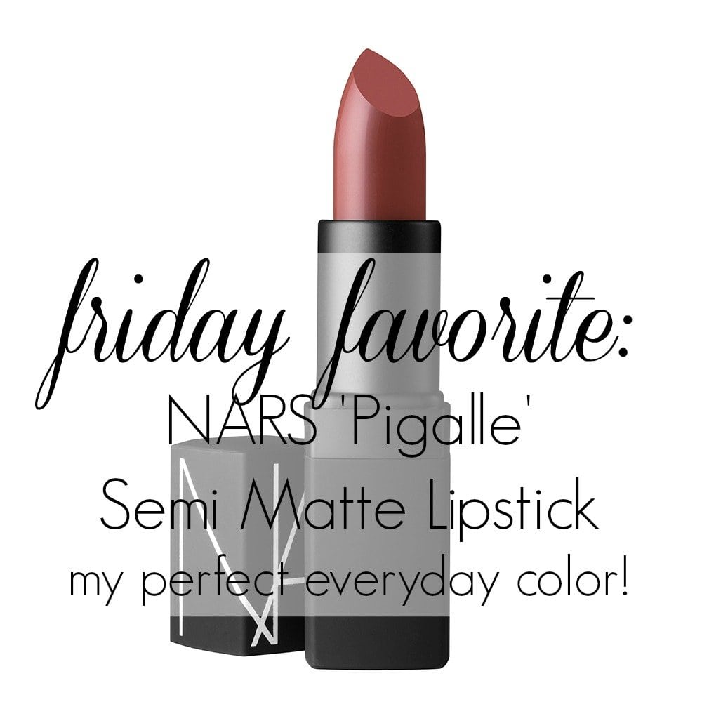 NARS Pigalle Semi Matte Lipstick My Lips Only Better Perfect Everyday Color - Wardrobe Oxygen