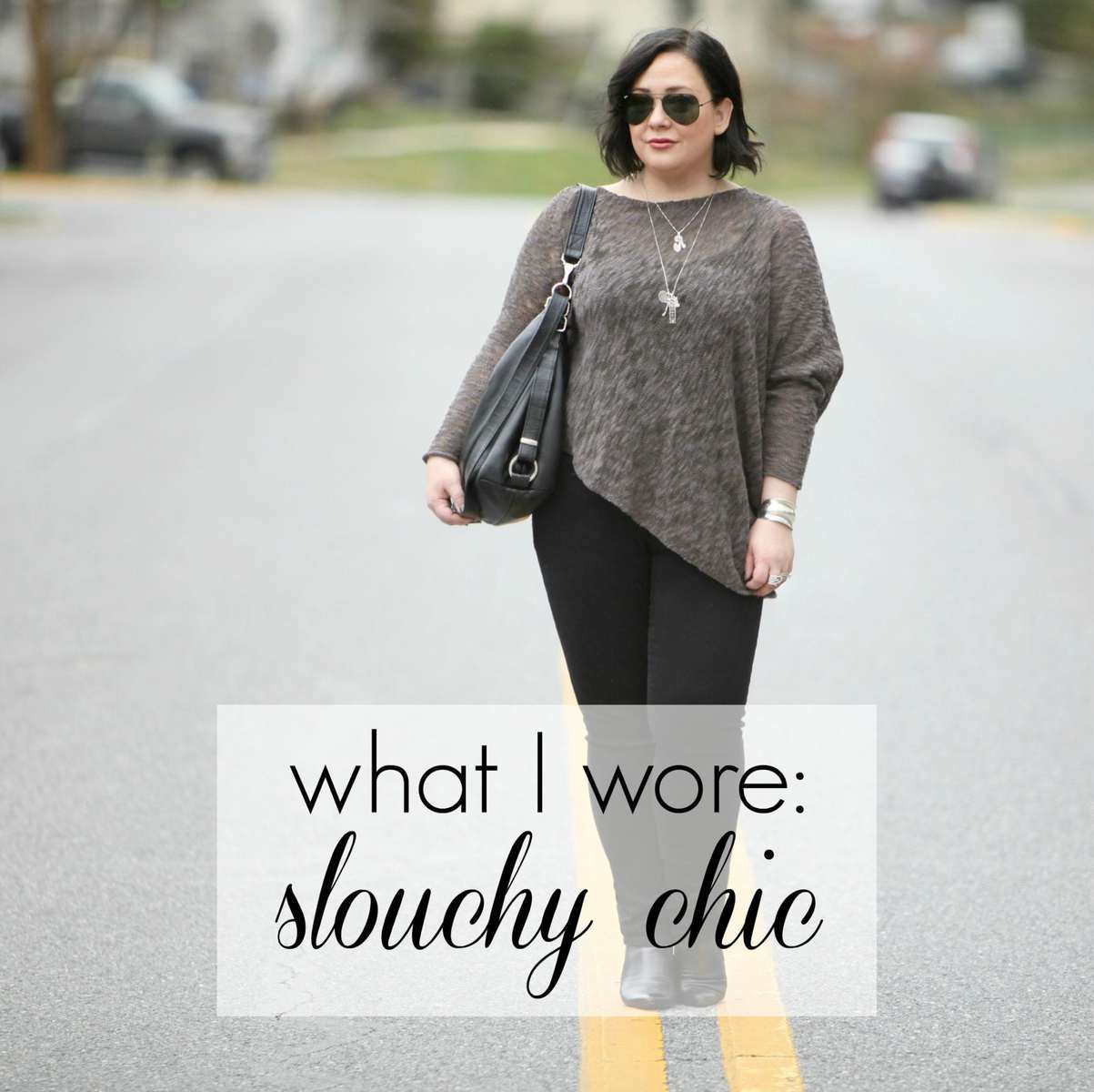 wardrobe oxygen what i wore - slouchy chic featuring stella carakasi and NYDJ What I Wore: Slouchy Chic