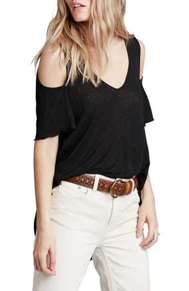 freepeople bittersweet cold shoulder top