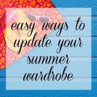 Wardrobe Oxygen - Easy Ways to Update your Spring and Summer Wardrobe Easy Ways to Update Your Wardrobe