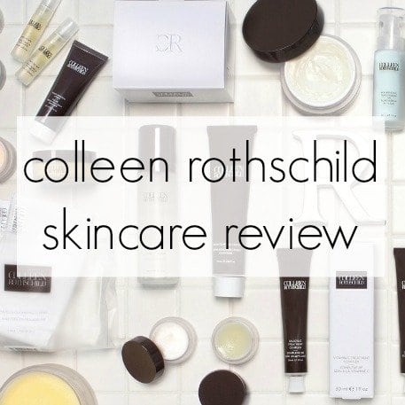 beauty review colleen rothschild - wardrobe oxygen colleen rothschild skincare review