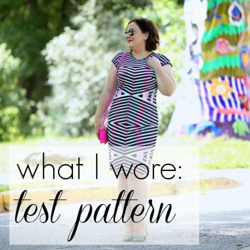 What I Wore: Test Pattern Wardrobe Oxygen What I Wore Test Pattern featuring Gwynnie Bee