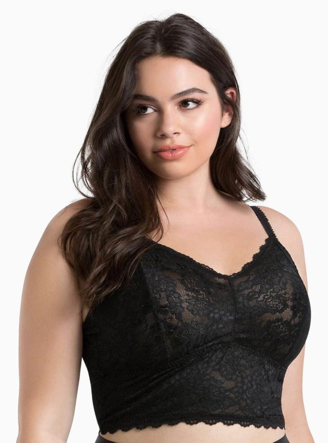 Torrid Crop Lace Bralette Review - Wardrobe Oxygen