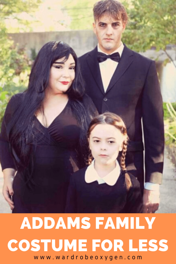 addams family costume for less