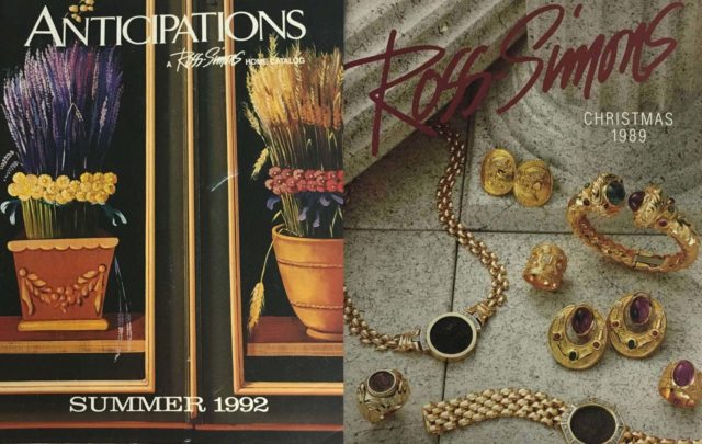 ross-simons catalog 1992 1989 Christmas