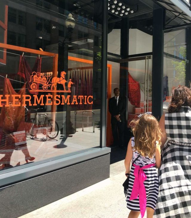 Hermesmatic pop up shop in CityCenter DC - my experience