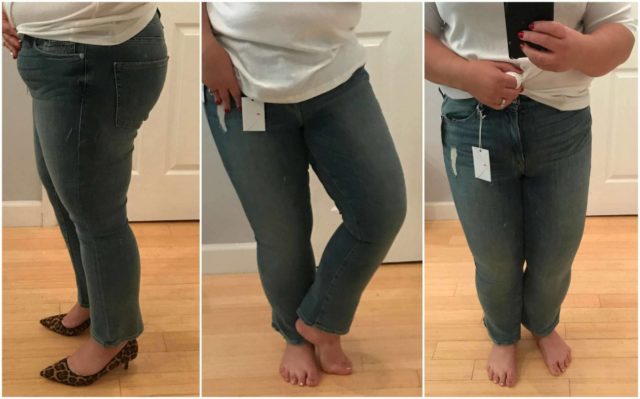 Good American Good Cuts High Rise Boyfriend Jeans review