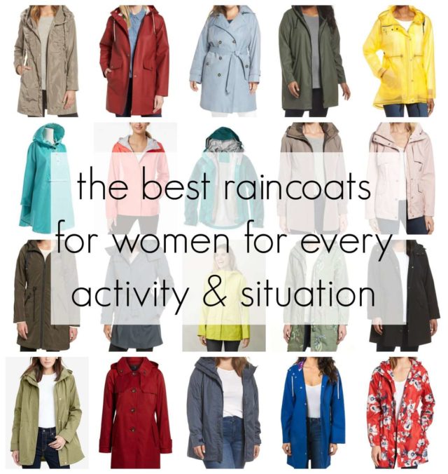 the best raincoats for women for every activity and situation picks by wardrobe oxygen