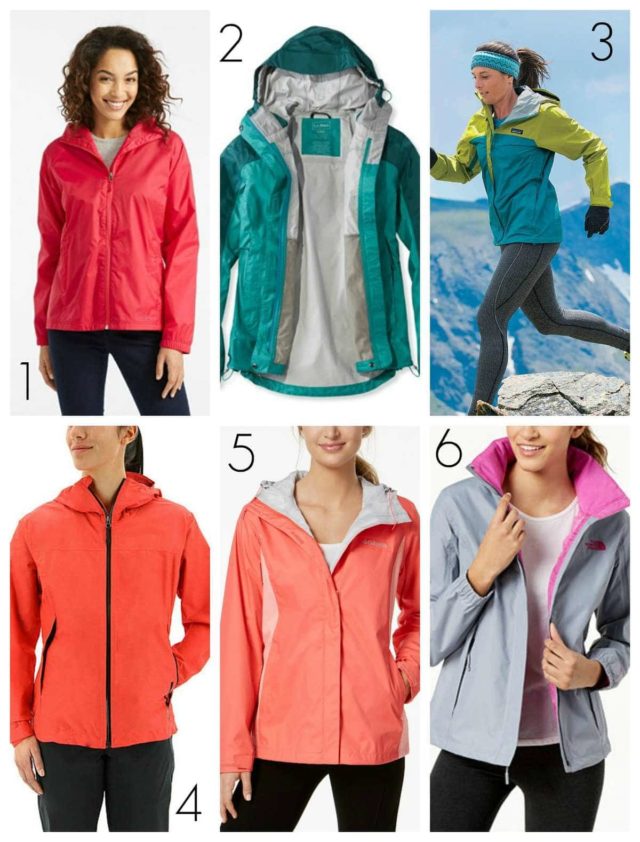 the best sport raincoats for active women