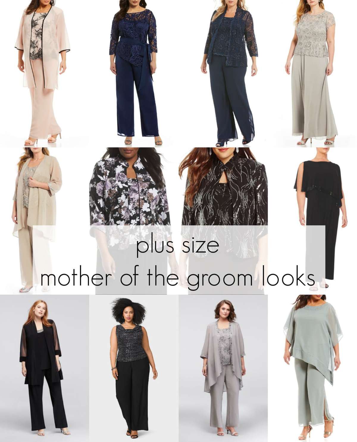 Plus size mother of the groom dresses for summer outdoor wedding - focus on beach weddings and for those who are less comfortable in dresses and girly looks - Mother of the Groom Fashion featured by popular Washington DC plus size fashion blogger, Wardrobe Oxygen