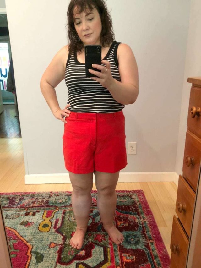 a banana republic shorts review