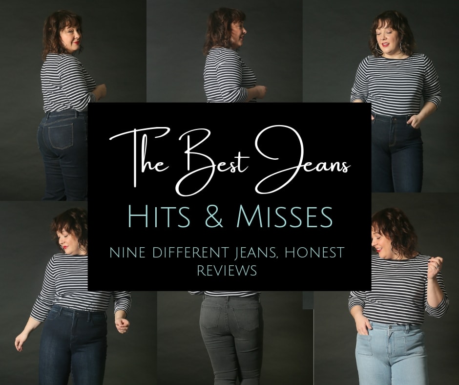 The best jeans hits and misses from brands such as Talbots, J.Jill, and Mott & Bow by Wardrobe Oxygen, an over 40 fashion blog