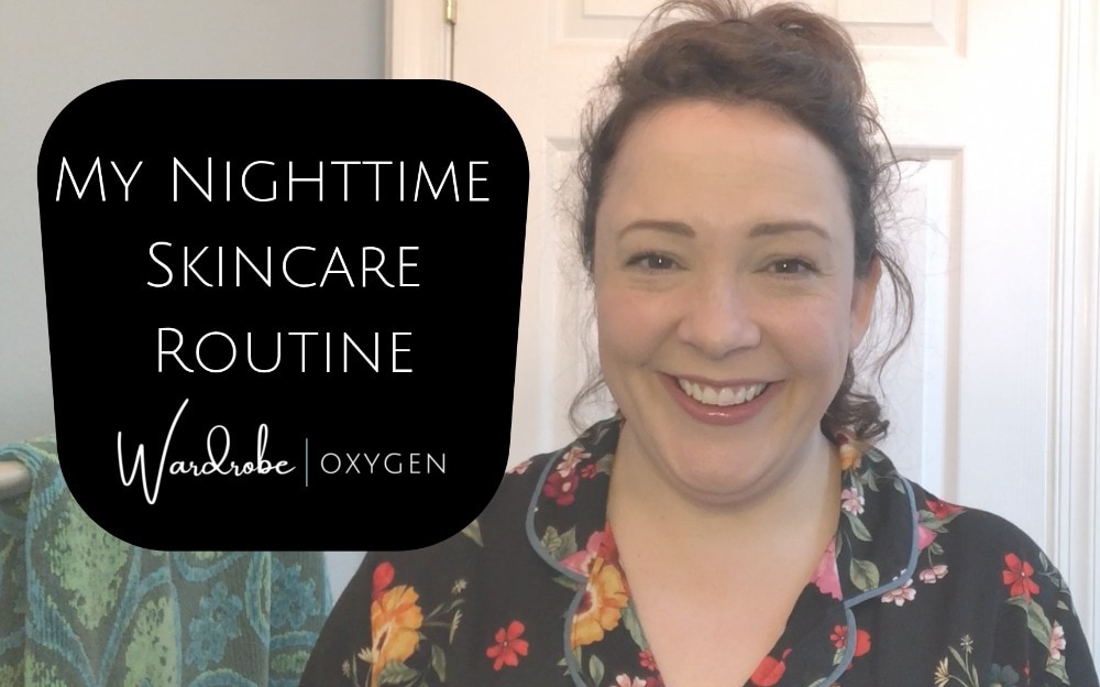 over 40 nighttime skincare routine