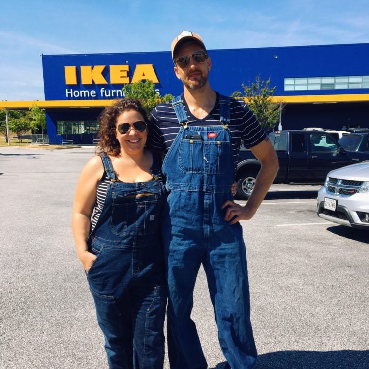 Garys in overalls