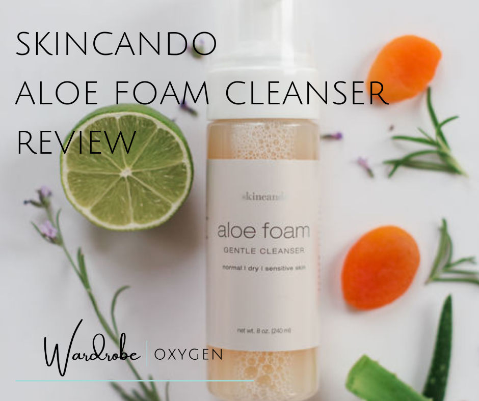 skincando aloe foam cleanser review