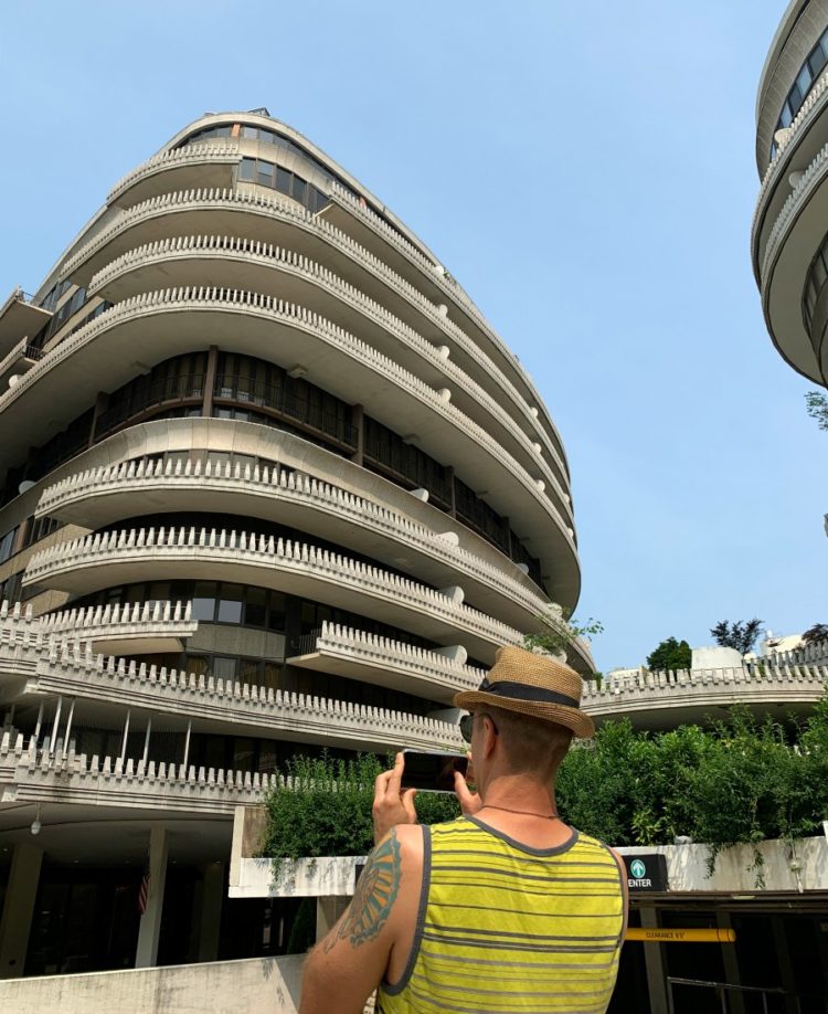 image of Wardrobe Oxygen husband taking tourist photo