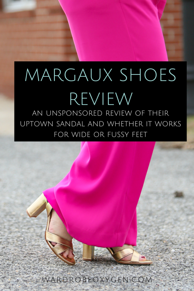 margaux shoes review of the uptown sandal