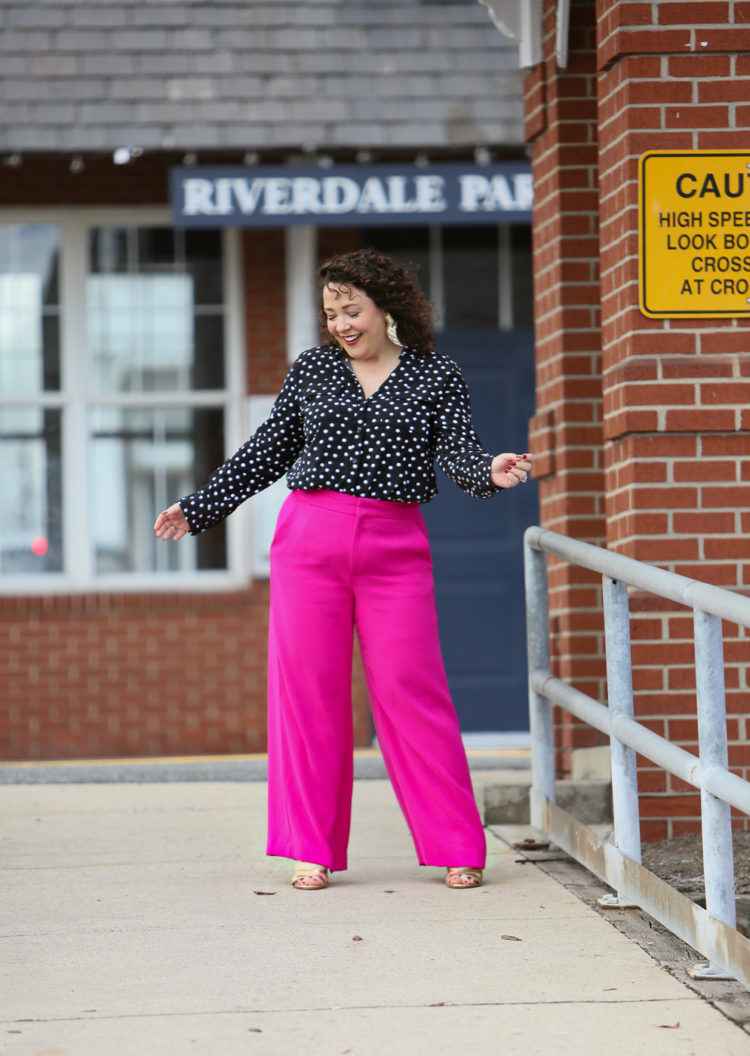 wide leg pants pink 3