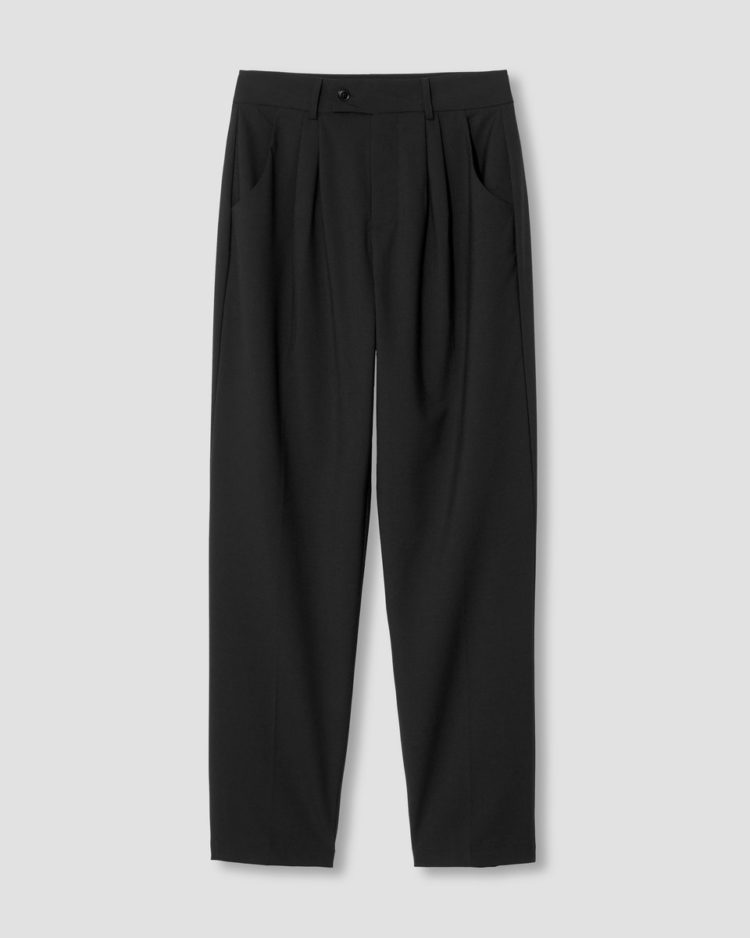 silvia slim cut wool trousers 29 inch black USPA0504 001 960x