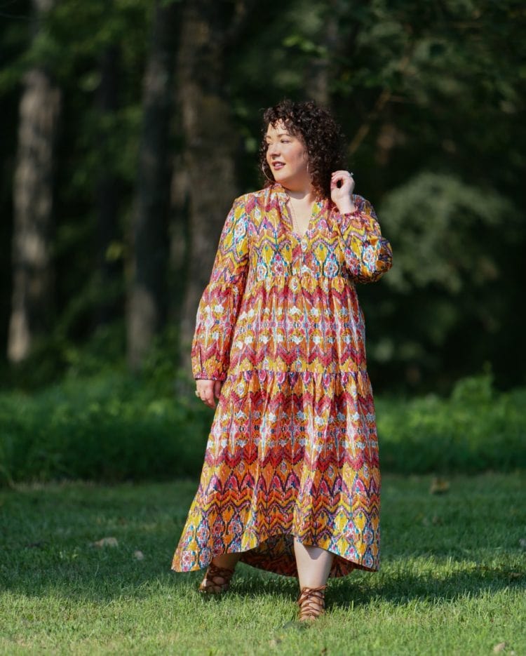 anthropologie tamarind caftan