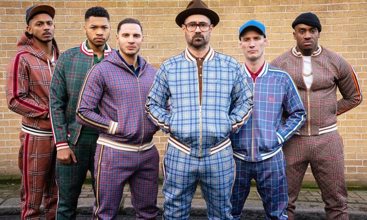 the gentlemen plaid tracksuits