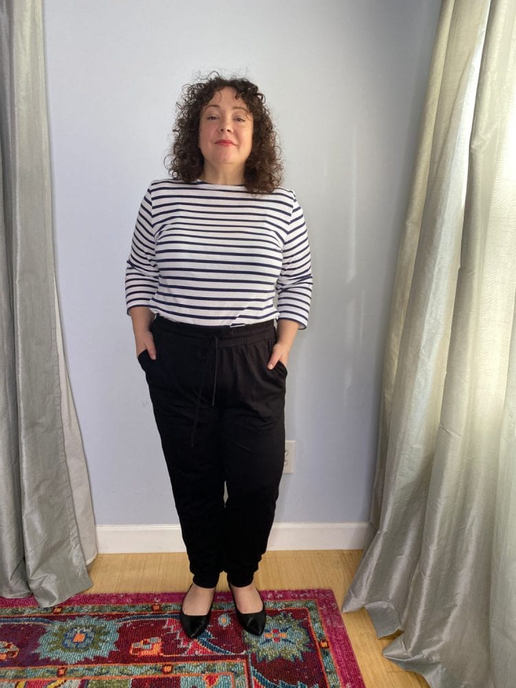 the best size inclusive joggers: a review of boden