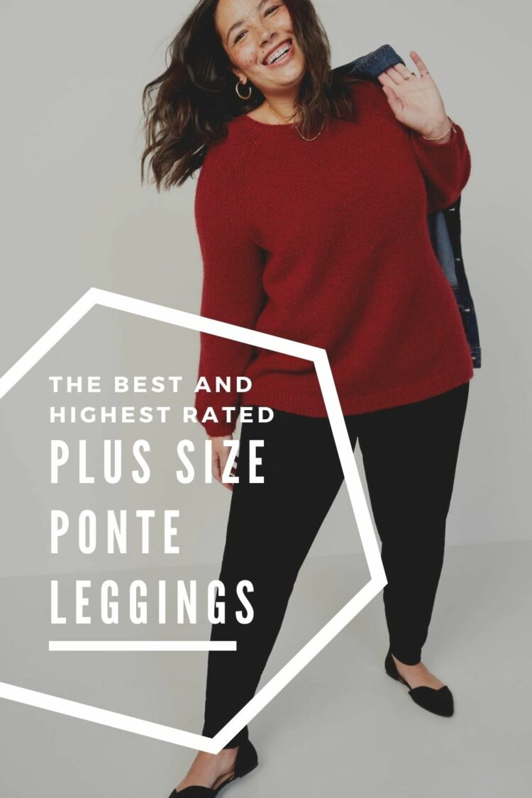 what are the best plus size ponte leggings