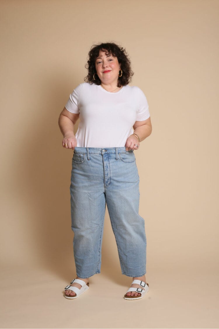 madewell balloon jean review size 14