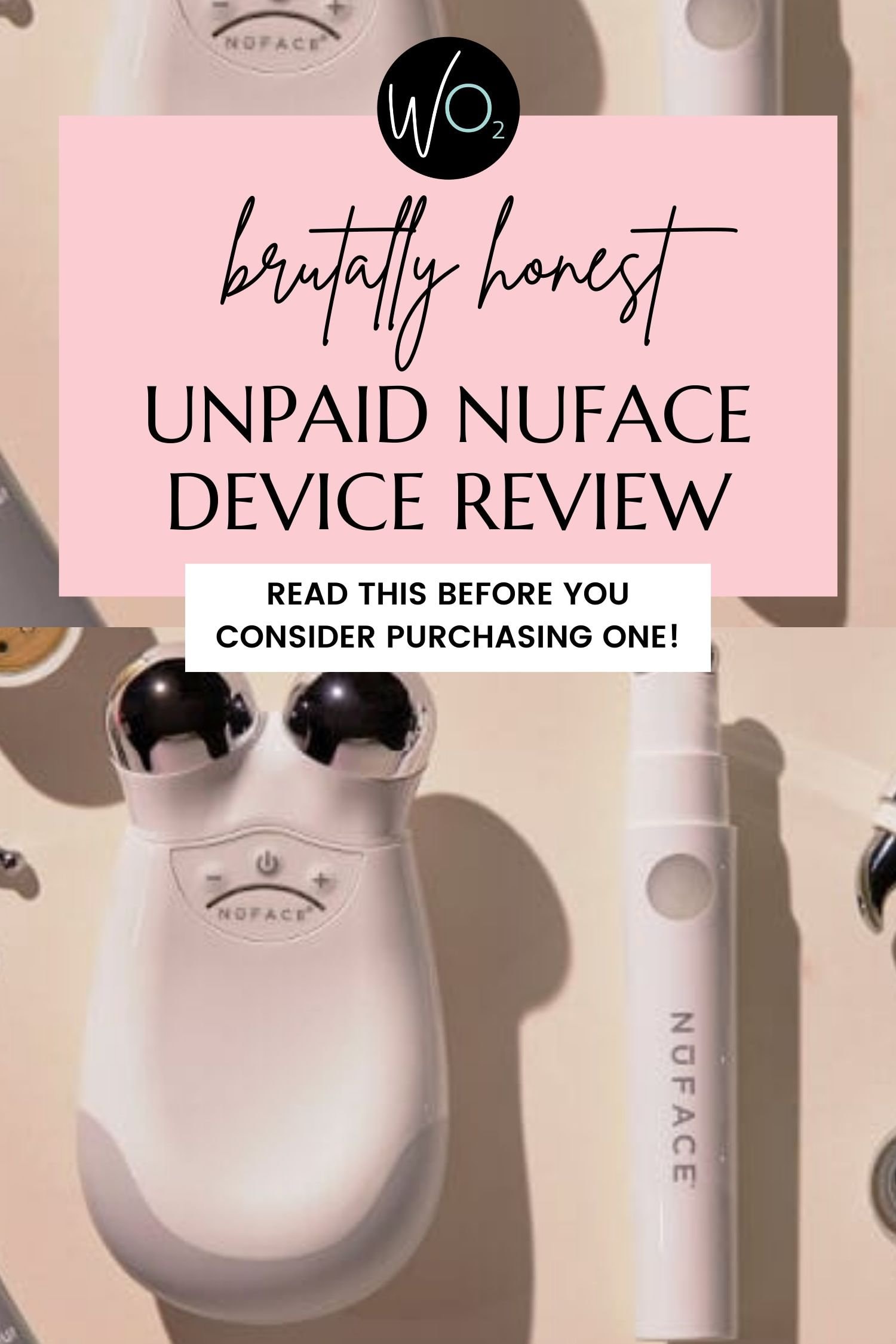 honest and negative nuface review. I share my experience with buying it twice and how it worked for me. By Alison Gary of Wardrobe Oxygen