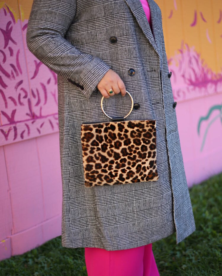 Thacker NYC leopard bag