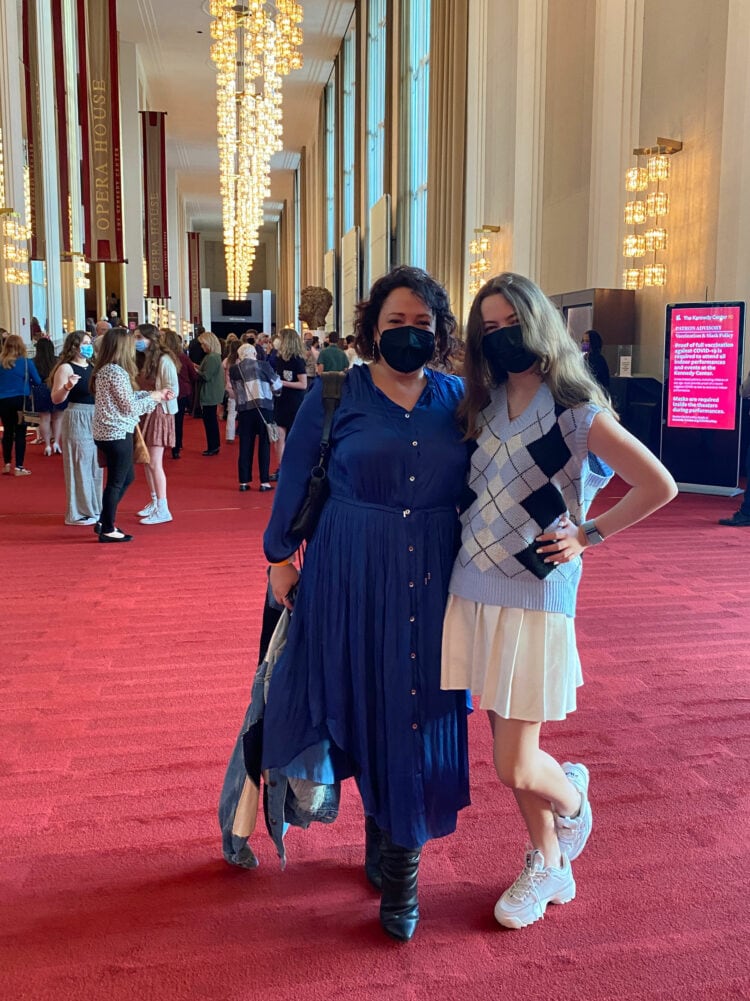 blue dress kennedy center