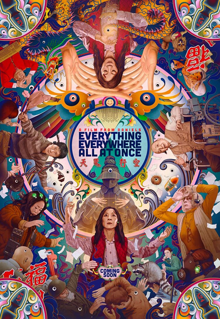 marketing poster for the movie Everything Everywhere All At Once