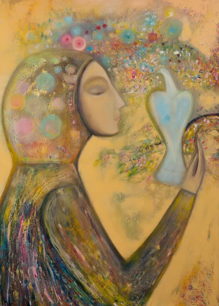 Weekend Reads #218 1 Woman With Dove Angel of Peace, Olesya Hudyma