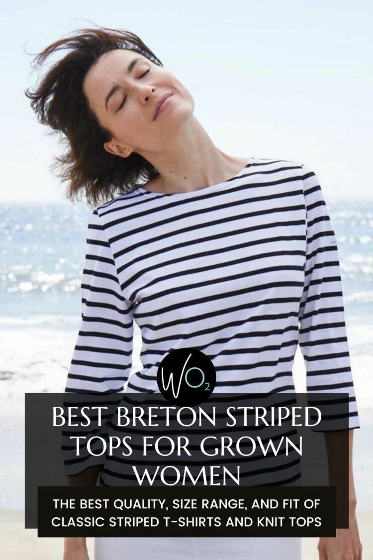 The best breton striped shirts for grown women by Wardrobe Oxygen