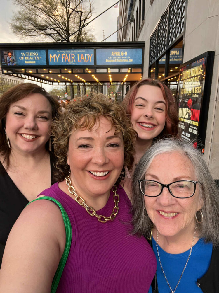 Family at The National Theatre in DC