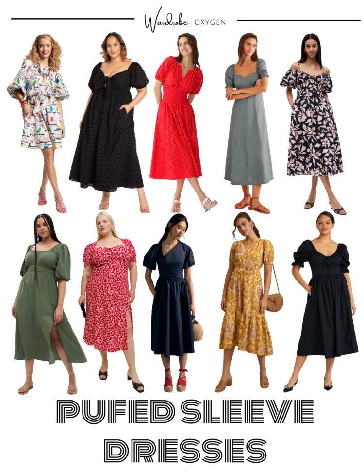 Puffed Shoulder Spring Dresses for 2023