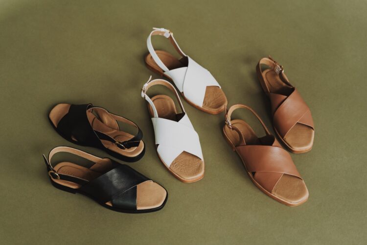 Cross Town Sandal from Poppy Barley